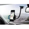 Hytech HY-XH20 Vantuz + Braketi 360 Derece Siyah-Mavi Telefon Tutucu