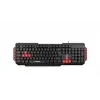 Hytech HYK-46 GAMY Siyah USB Kırmızı Tuşlu Q Gaming Oyuncu Klavyesi (KDO)