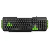 Hytech HYK-46 GAMY Siyah USB Yeşil Tuşlu Q Gaming Oyuncu Klavyesi (KDO)