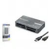 iETOP C308 USB 3.2 Gen1 All in One Kart Okuyucu CF SD MicroSD MS XD 5 Gbps Siyah (KDO)