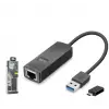iETOP LAN03 USB 3.1 Type-C Gen1 Ethernet Adaptör Gigabit Siyah (KDO)