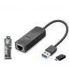 iETOP LAN03 USB 3.1 Type-C Gen1 Ethernet Adaptör Gigabit Siyah (KDO)