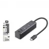 iETOP TU1009 Type-C 3.2 Gen2 Hub 4 Port 10 Gbps Siyah