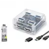 iETOP U331 USB Type-C 3.1 Gen1 Hub 4 Port 5 Gbps Şeffaf (KDO)