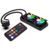 Inca ISS-02XN Intel-amd 2X120MM Argb LED Fanlı Am5 Control Remote Cpu Liquid Cooler (KDO)