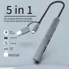 Inca IUTP-06TX 5in1 USB 3.0 + 2xUSB 2.0+Type-C+PD 100W USB+Type-C Çoklayıcı 3.0 ile 5 Gbps