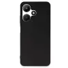 İnfinix Hot 30i Kılıf First Silikon - Siyah