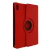 İpad 2022 10.9 (10.nesil) Kılıf 360 Tablet Deri Kılıf - Kırmızı