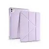 İpad Air 13 (2024) Kılıf Kalemlikli Mars Tablet Kılıfı - Lila