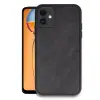 İphone 11 Kılıf Aras Deri Kapak - Siyah