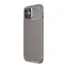 İphone 11 Kılıf Auto Focus Karbon Kapak - Gri