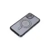 İphone 11 Kılıf Joke Simli Magneticsafe Kılıf - Siyah