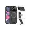 İphone 11 Kılıf Joy Lens Standlı Kapak - Mor