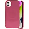 İphone 11 Kılıf Maya Karbon Kapak - Bordo