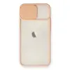 İphone 11 Kılıf Palm Buzlu Kamera Sürgülü Silikon - Pembe