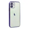 İphone 11 Kılıf Razer Lensli Silikon - Mor