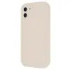 İphone 11 Kılıf Viera Silikon - Krem