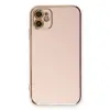 İphone 11 Kılıf Volet Silikon - Pembe