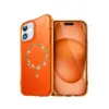 İphone 11 Live Diamond Magsafe Kapak - Turuncu