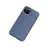 İphone 11 Pro Kılıf Auto Focus Karbon Kapak - Lacivert