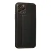 İphone 11 Pro Kılıf Coco Deri Standlı Kapak - Siyah