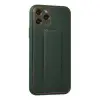 İphone 11 Pro Kılıf Coco Deri Standlı Kapak - Yeşil
