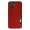 İphone 11 Pro Kılıf Loop Deri Silikon - Kırmızı