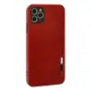 İphone 11 Pro Kılıf Loop Deri Silikon - Kırmızı