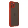 İphone 11 Pro Kılıf Montreal Silikon Kapak - Kırmızı