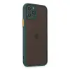 İphone 11 Pro Kılıf Montreal Silikon Kapak - Yeşil