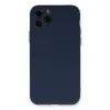 İphone 11 Pro Kılıf Nano İçi Kadife Silikon - Lacivert