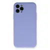 İphone 11 Pro Kılıf Nano İçi Kadife Silikon- Lila