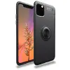 İphone 11 Pro Kılıf Range Yüzüklü Silikon - Siyah