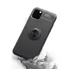 İphone 11 Pro Kılıf Range Yüzüklü Silikon - Siyah