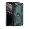 İphone 11 Pro Kılıf Sofya Yüzüklü Silikon Kapak - Yeşil