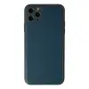 İphone 11 Pro Max Kılıf Coco Deri Silikon Kapak - Mavi
