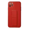 İphone 11 Pro Max Kılıf Coco Deri Standlı Kapak - Kırmızı