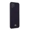 İphone 11 Pro Max Kılıf Kelvin Kartvizitli Silikon - Derin Mor