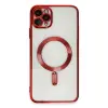 İphone 11 Pro Max Kılıf Kross Magneticsafe Kapak - Kırmızı