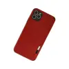 İphone 11 Pro Max Kılıf Loop Deri Silikon - Kırmızı