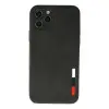 İphone 11 Pro Max Kılıf Loop Deri Silikon - Siyah