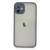 İphone 11 Pro Max Kılıf Montreal Silikon Kapak - Gri