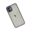 İphone 11 Pro Max Kılıf Montreal Silikon Kapak - Gri
