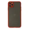 İphone 11 Pro Max Kılıf Montreal Silikon Kapak - Kırmızı