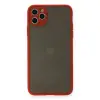 İphone 11 Pro Max Kılıf Montreal Silikon Kapak - Kırmızı