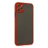 İphone 11 Pro Max Kılıf Montreal Silikon Kapak - Kırmızı