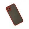 İphone 11 Pro Max Kılıf Montreal Silikon Kapak - Kırmızı