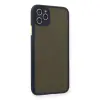 İphone 11 Pro Max Kılıf Montreal Silikon Kapak - Lacivert