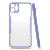 İphone 11 Pro Max Kılıf Platin Silikon - Lila