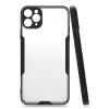 İphone 11 Pro Max Kılıf Platin Silikon - Siyah